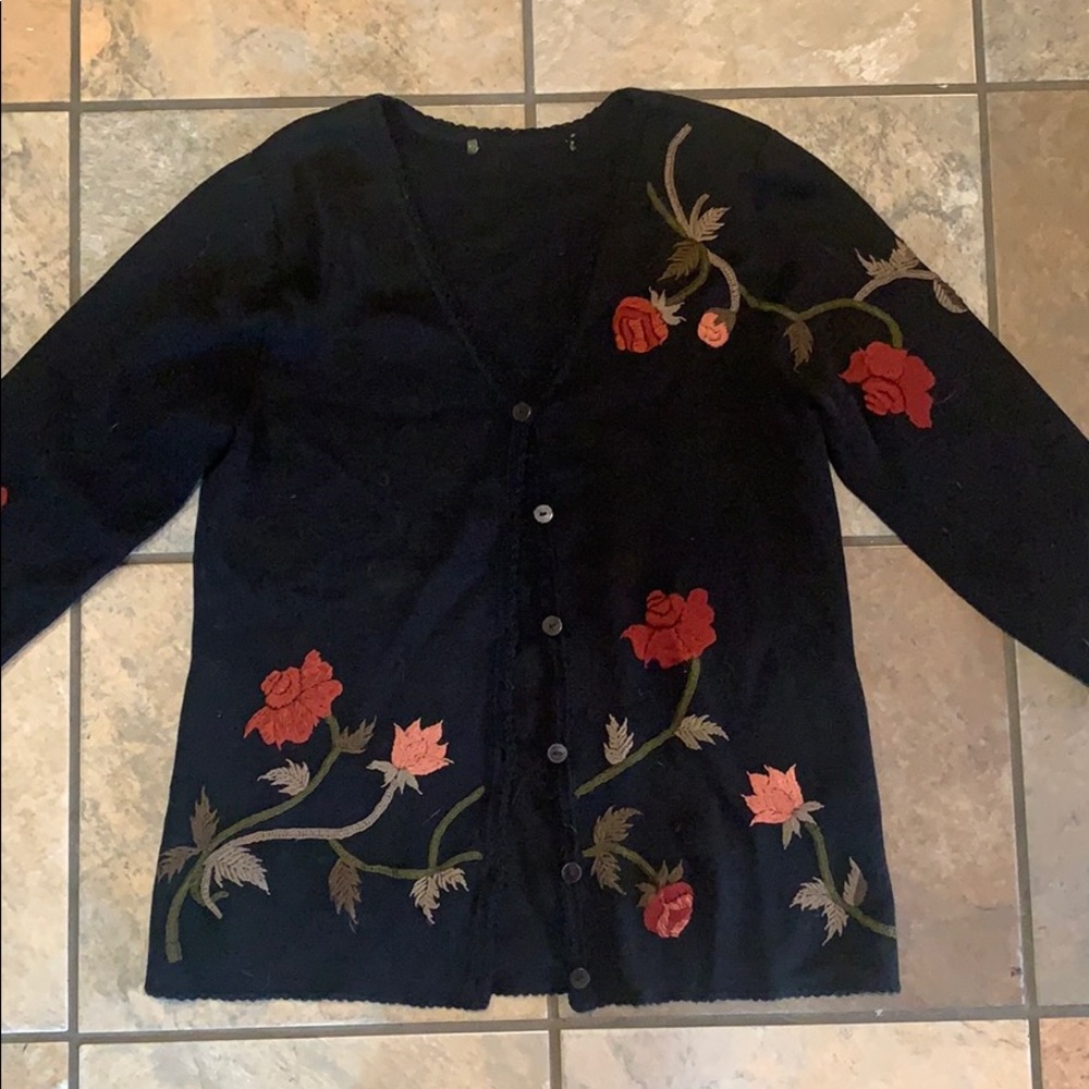Peruvian connection cardigan